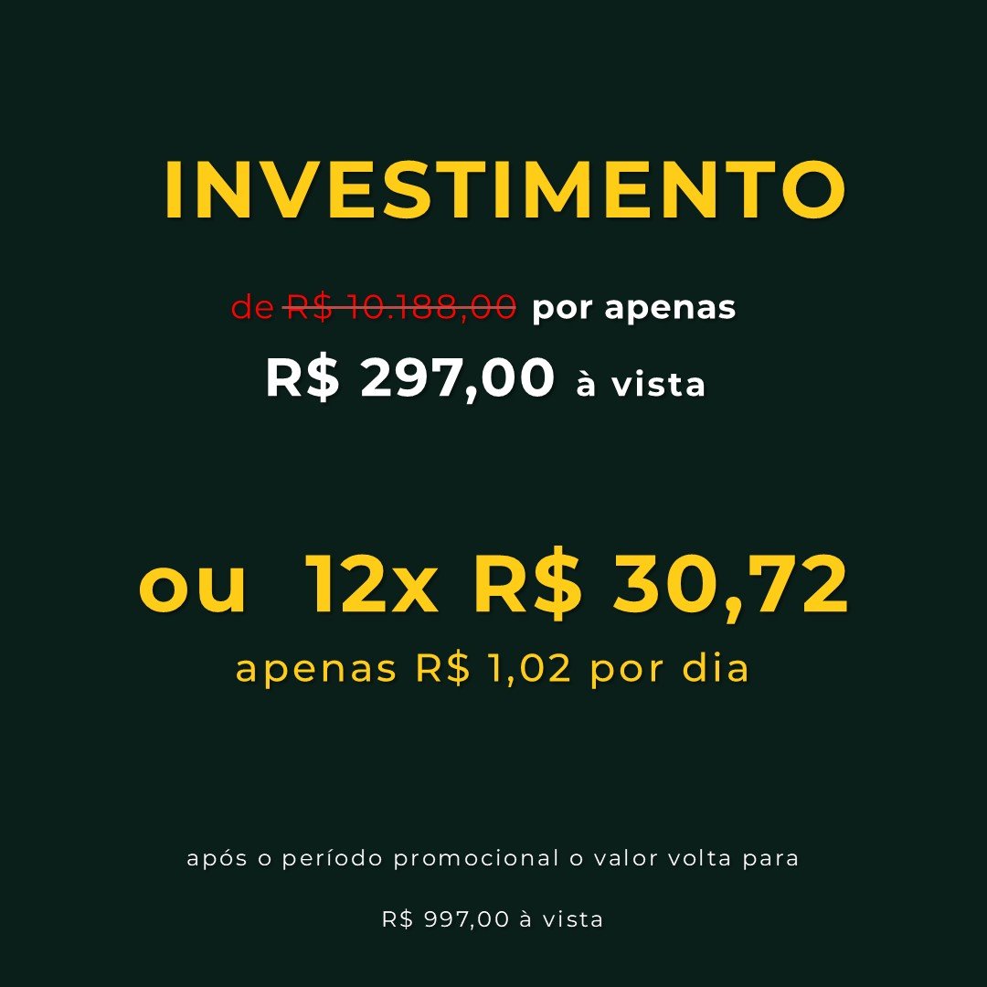 Investimento curso Virada Financeira 02 1